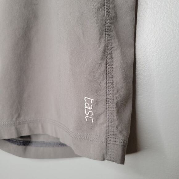 Tasc Performance Shorts Mens Size 38 L Grey 6" Cargo Bamboo Stretch Sustainable - Picture 6 of 9